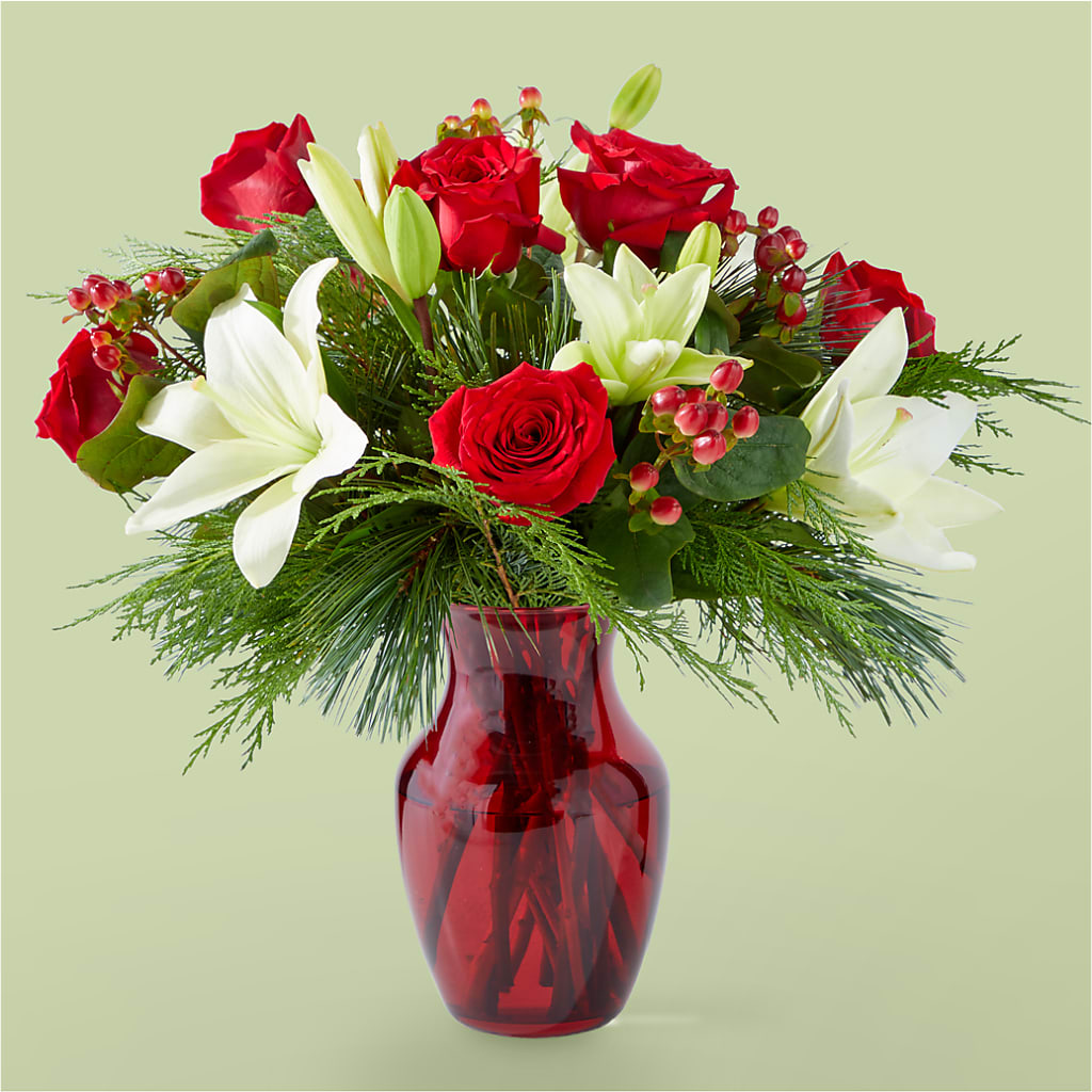 Evergreen Delight Bouquet – A Flower Matters, Dallas TX
