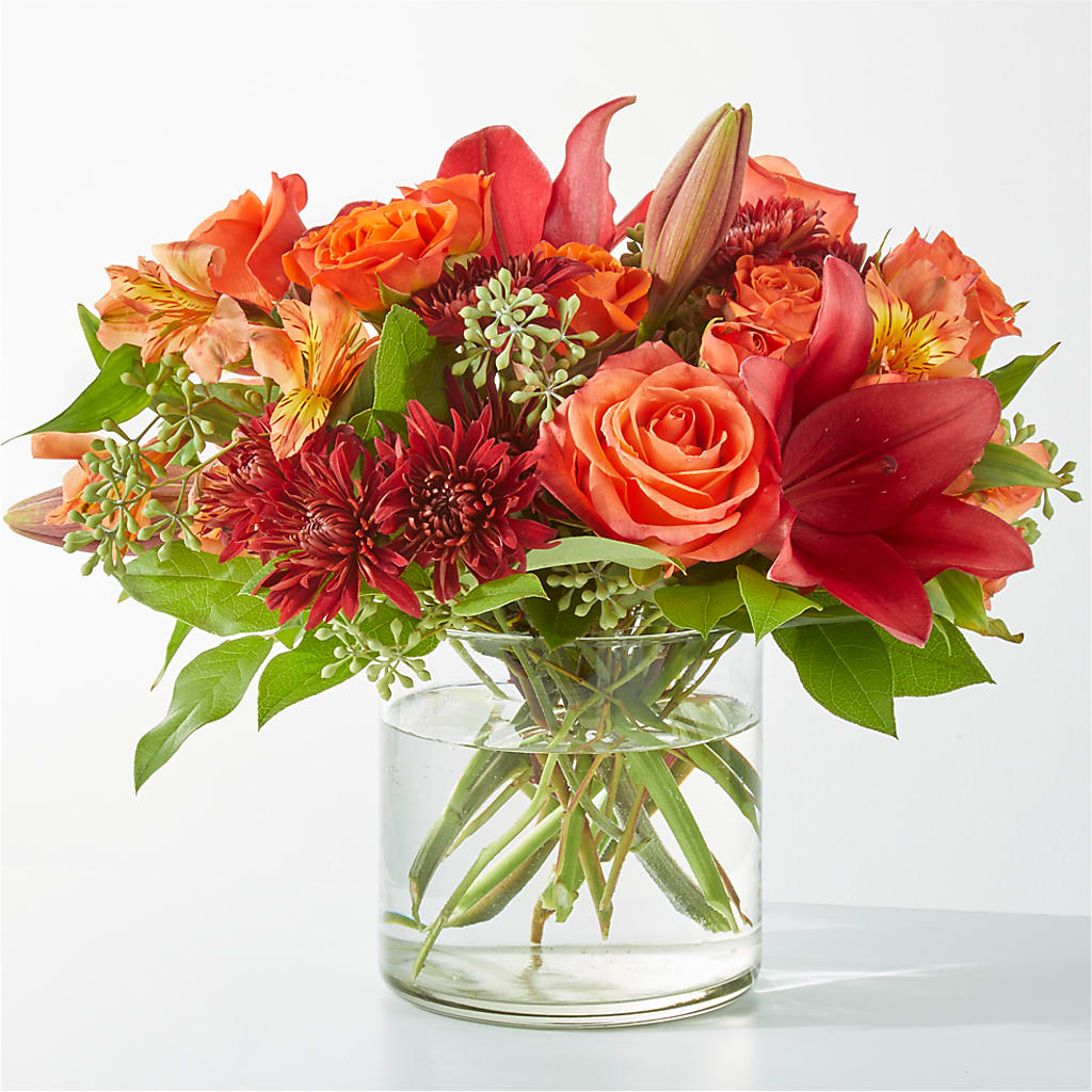 Crimson Leaves Bouquet – A Flower Matters, Dallas TX