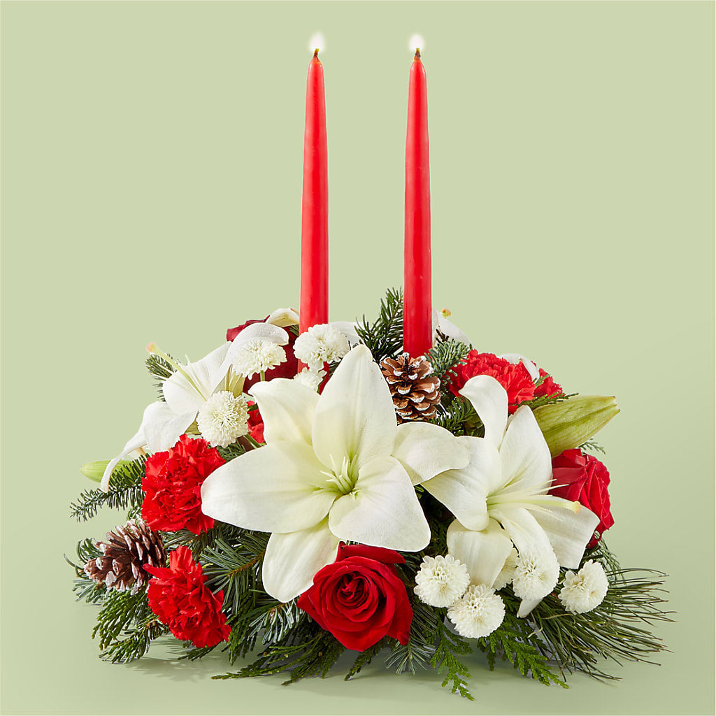 Seasonal Festivities Centerpiece – A Flower Matters, Dallas TX