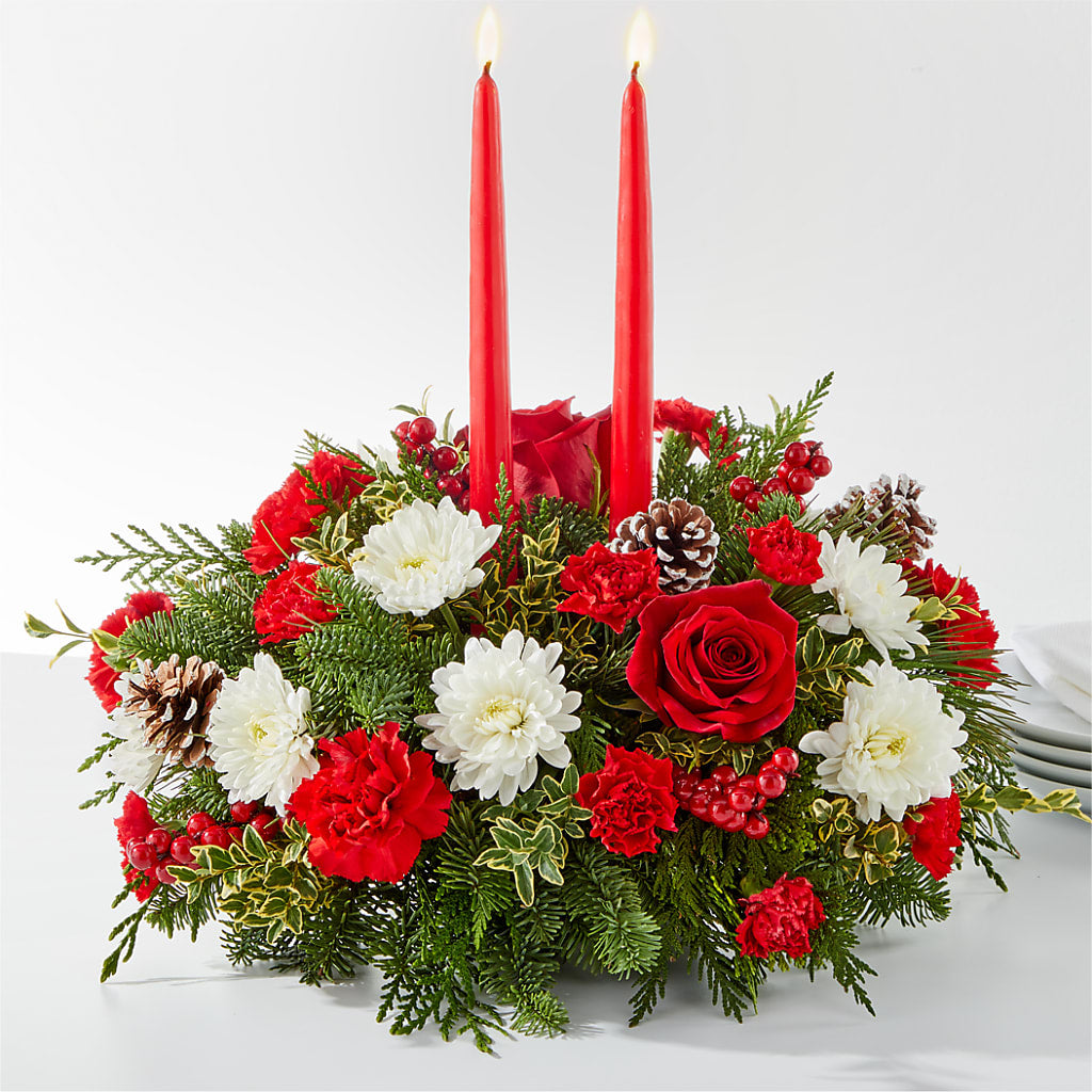 Holiday Soiree Centerpiece – A Flower Matters, Dallas TX