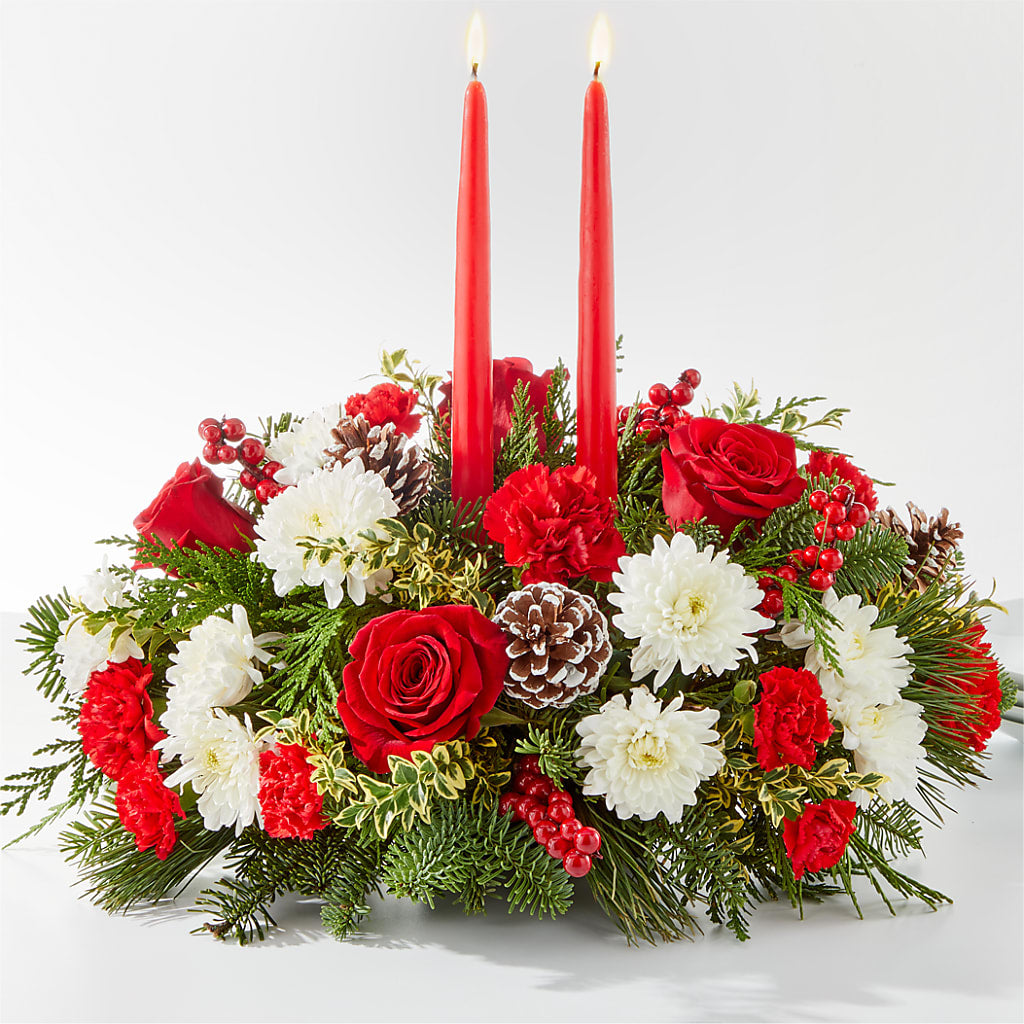 Holiday Soiree Centerpiece – A Flower Matters, Dallas TX