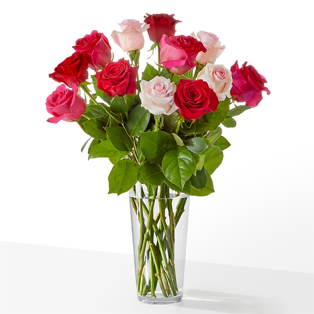 Charming Rose Bouquet – A Flower Matters, Dallas TX