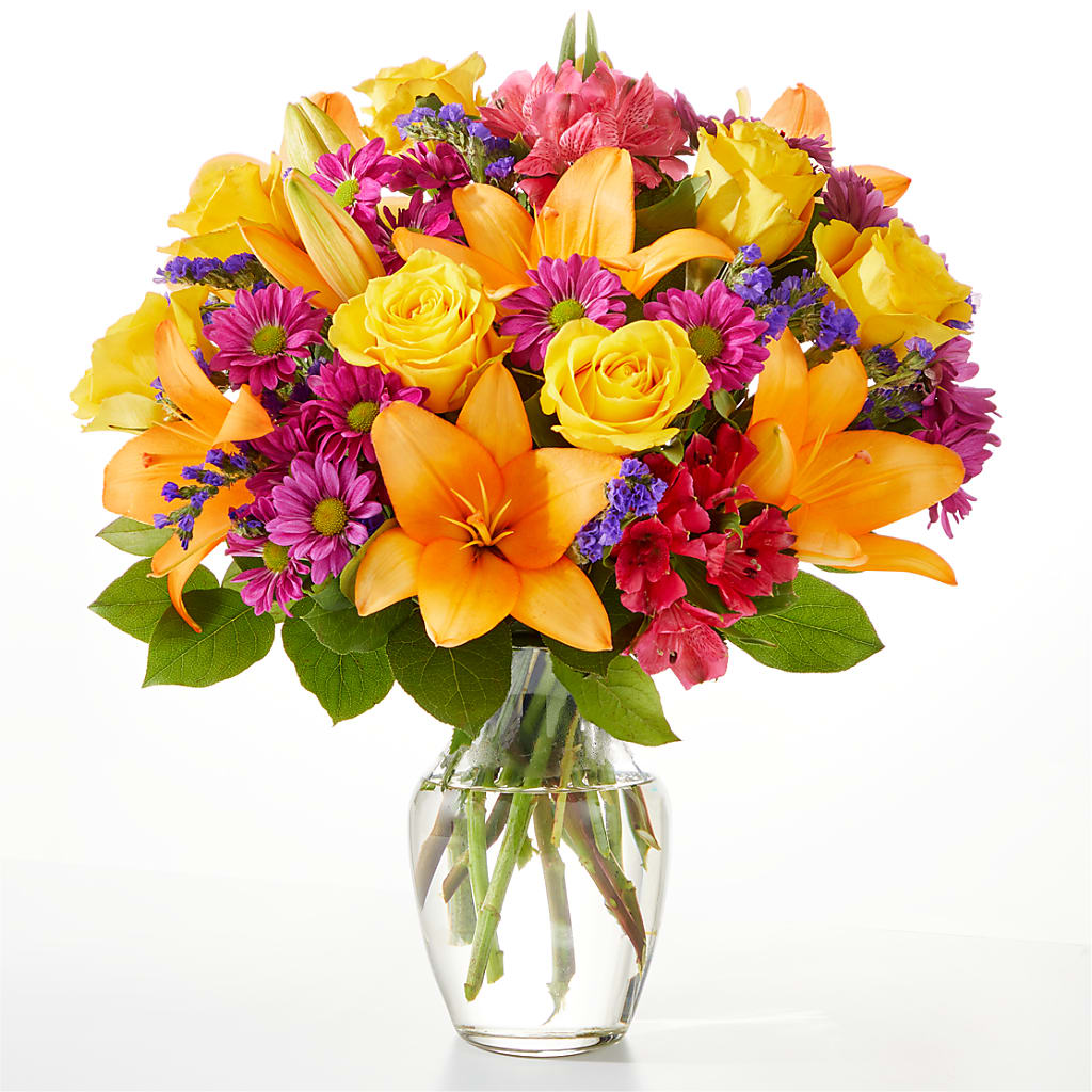 Colorful Visions Bouquet – A Flower Matters, Dallas TX