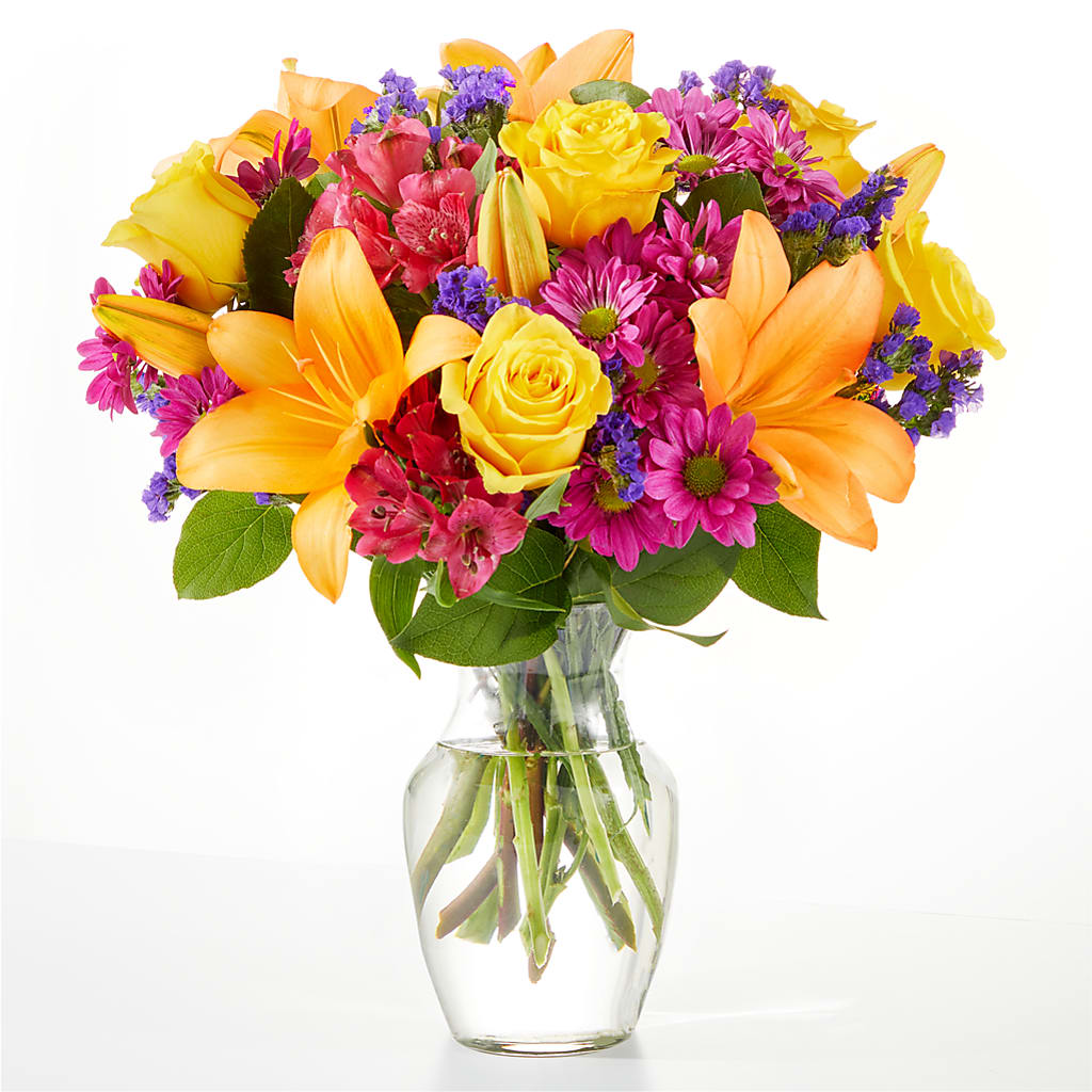 Colorful Visions Bouquet – A Flower Matters, Dallas TX