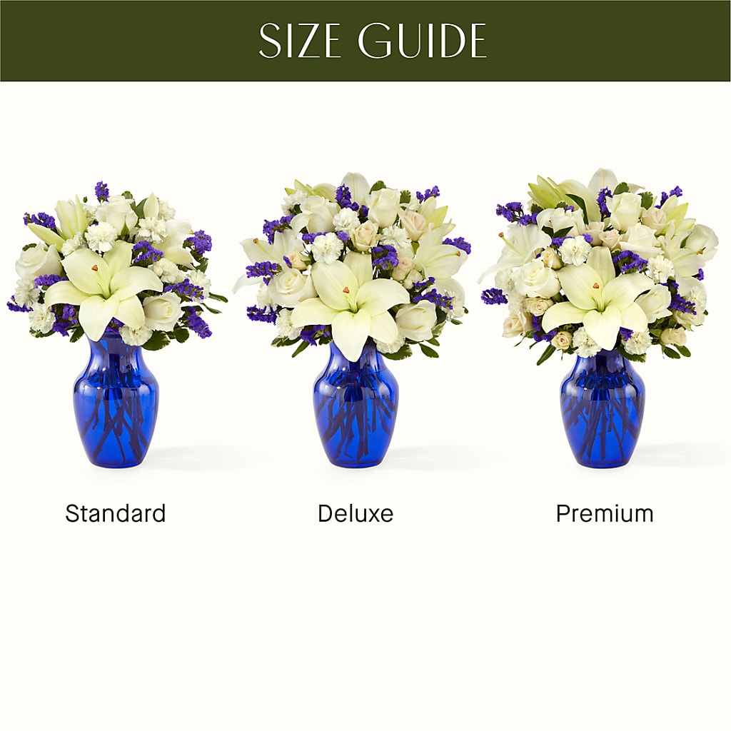 Sapphire Rush Bouquet – A Flower Matters, Dallas TX