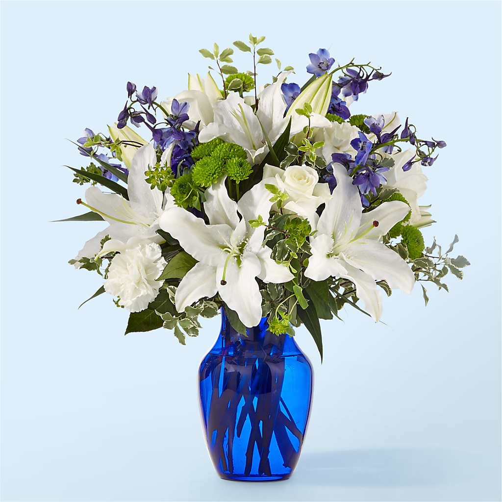 Santorini Bouquet – A Flower Matters, Dallas TX
