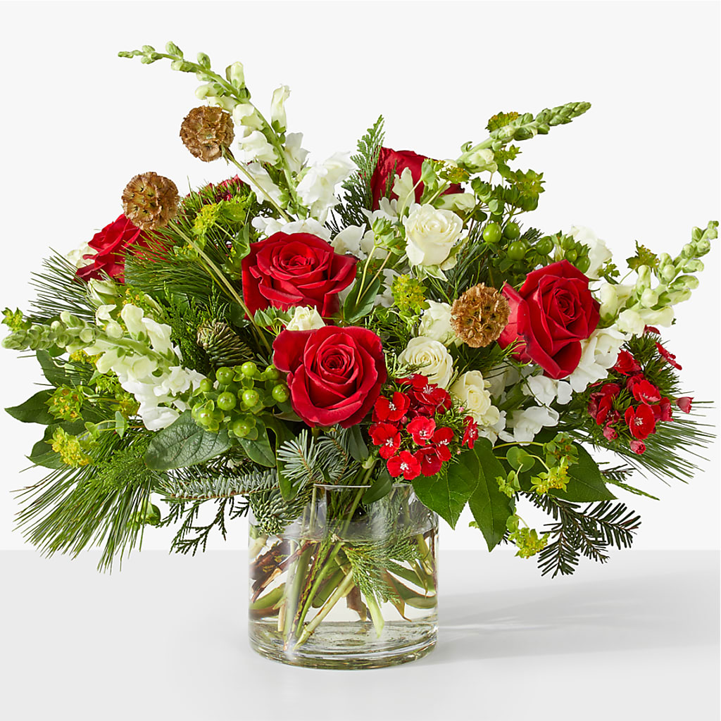 Deck the Halls Bouquet – A Flower Matters, Dallas TX