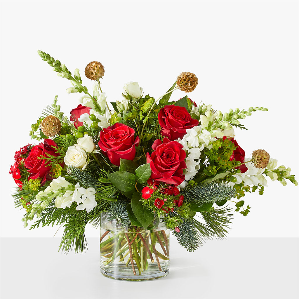 Deck the Halls Bouquet – A Flower Matters, Dallas TX