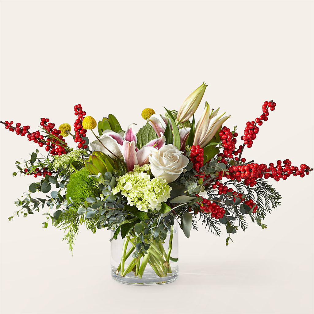 Berry & Bright Bouquet – A Flower Matters, Dallas TX