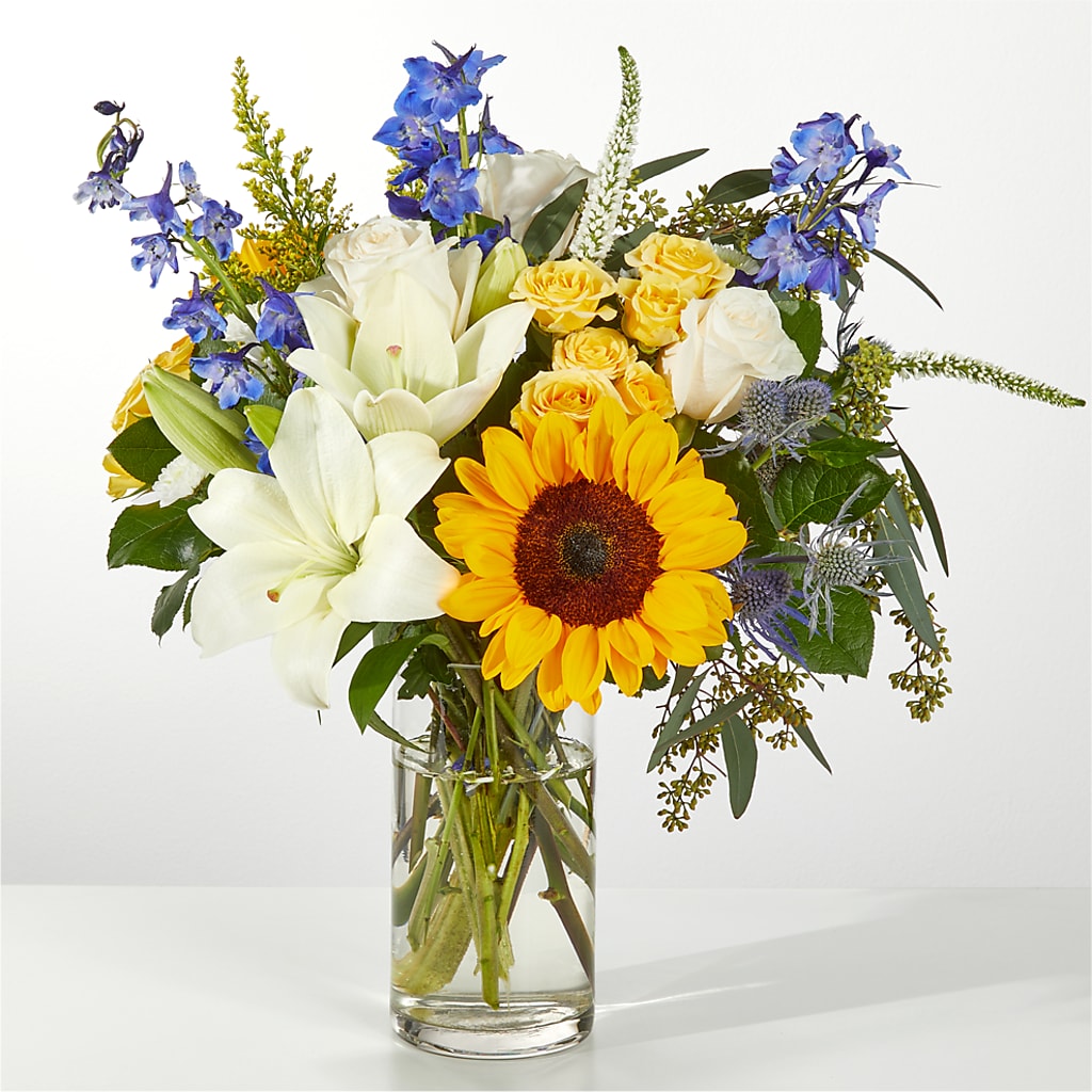Wonderfully Sunny Bouquet – A Flower Matters, Dallas TX
