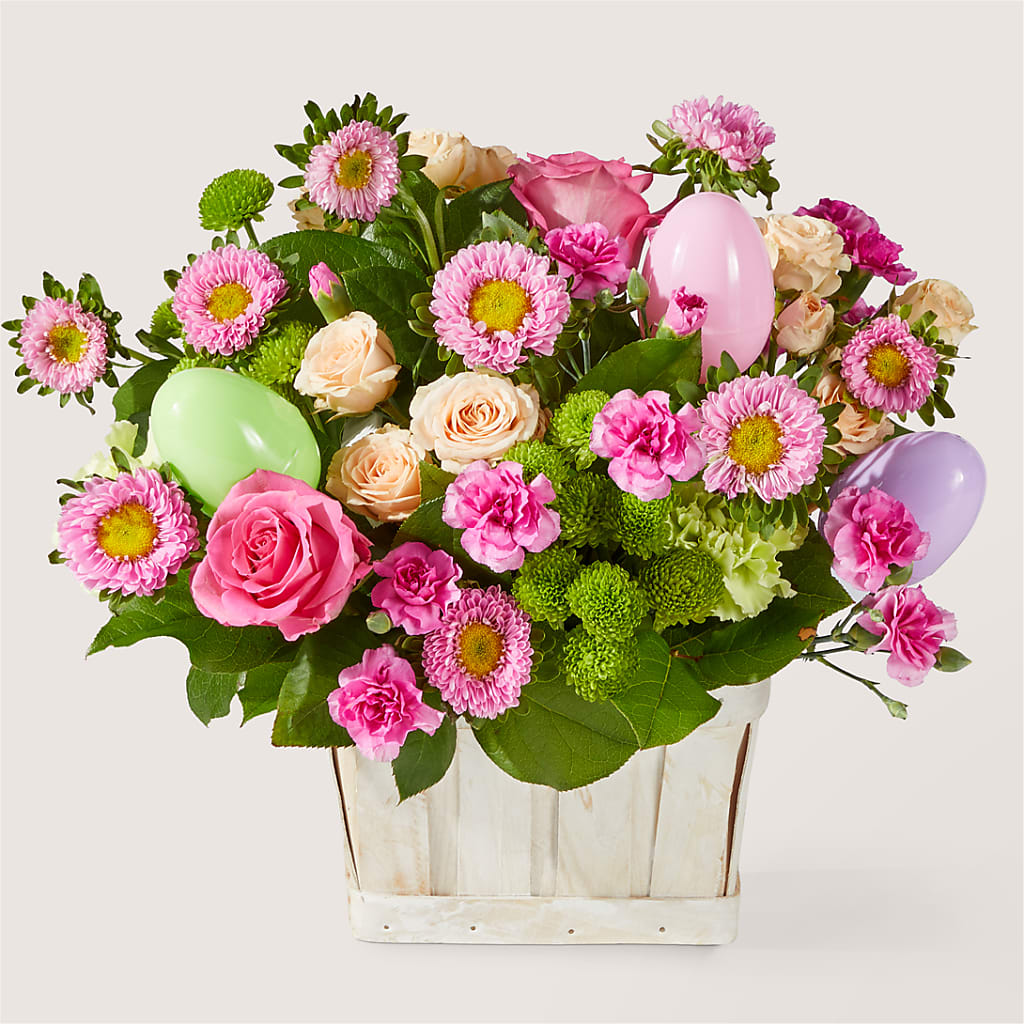 Get Eggcited Basket – A Flower Matters, Dallas TX