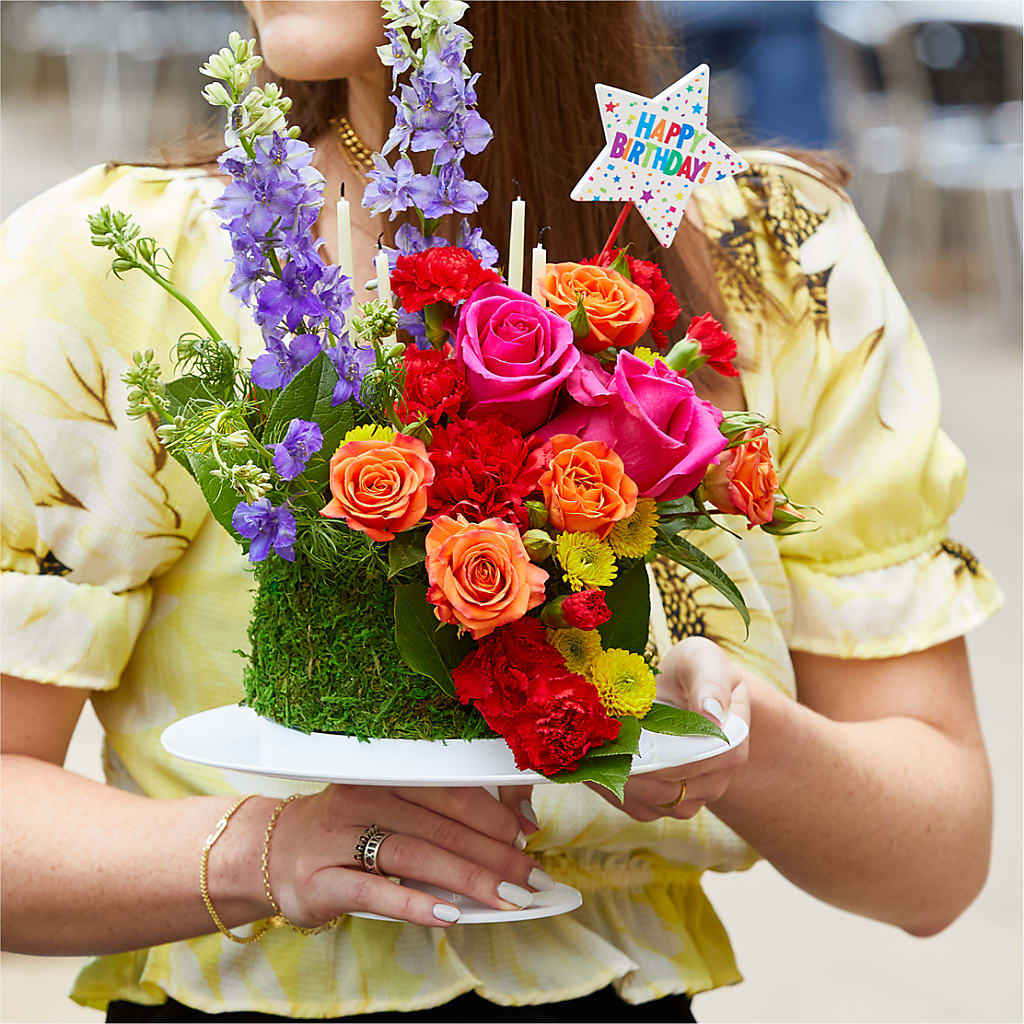 Best Year Yet Floral Cake – A Flower Matters, Dallas TX