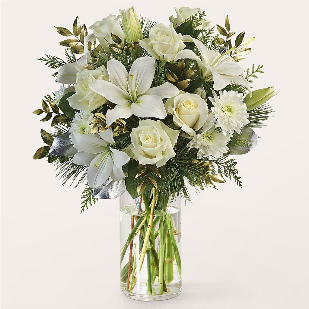 Wintry Mix Bouquet – A Flower Matters, Dallas TX