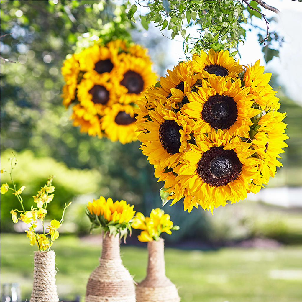 Sublime Garden Hanging Arrangement – A Flower Matters, Dallas TX