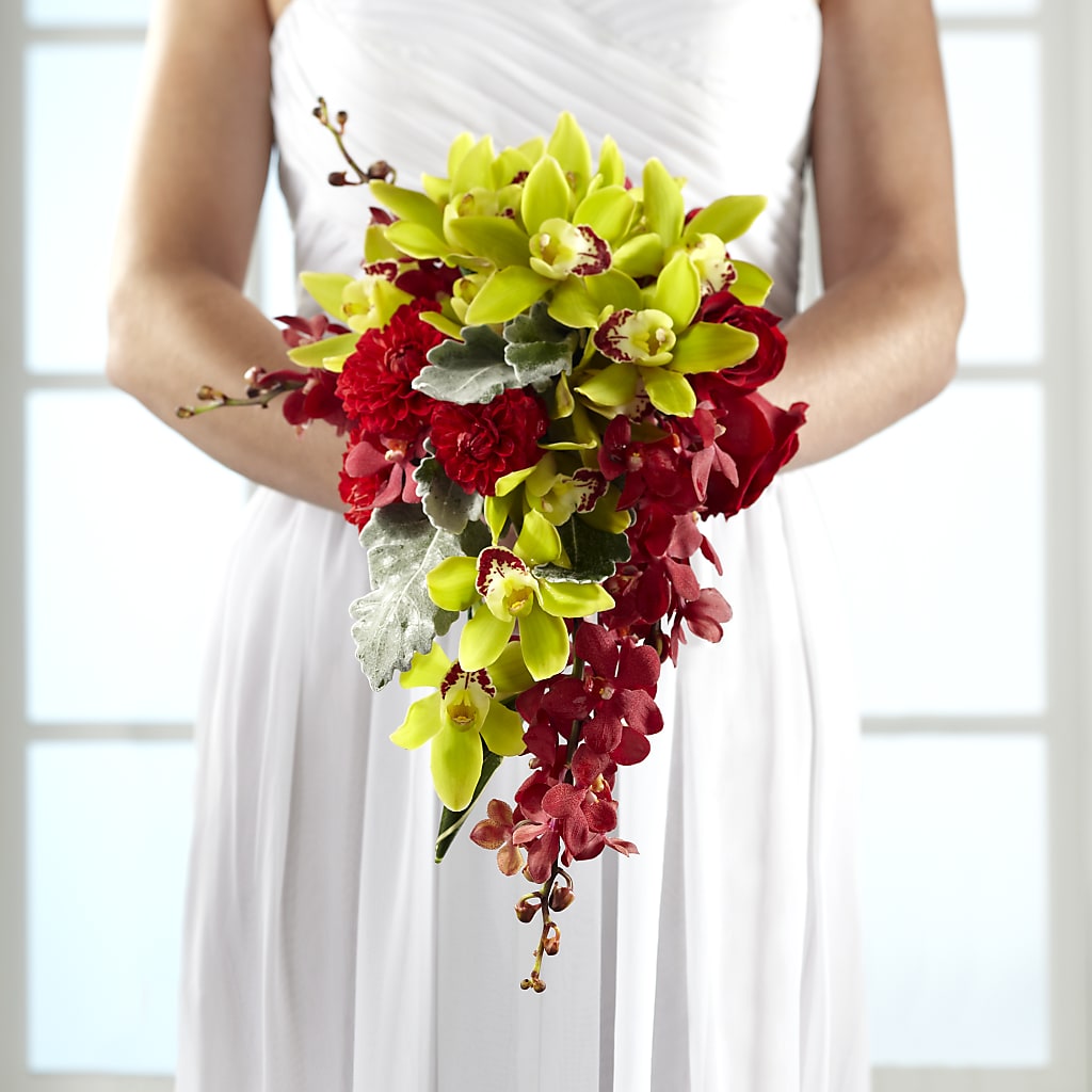Elegant Orchid Bouquet – A Flower Matters, Dallas TX