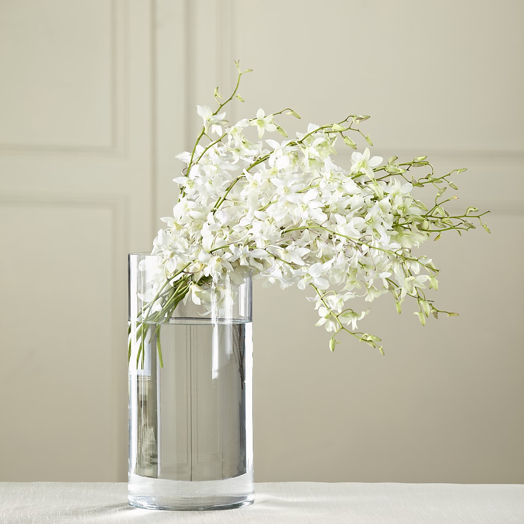 White Dendrobium Bouquet – A Flower Matters, Dallas TX