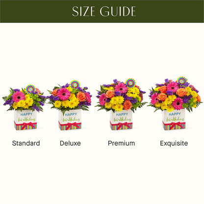 Birthday Brights Bouquet –  A Flower Matters, Dallas TX