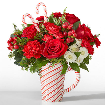 Peppermint Swirl Mug –  A Flower Matters, Dallas TX