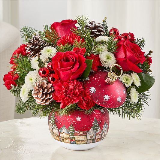 Christmas Carols Ornament –  A Flower Matters, Dallas TX