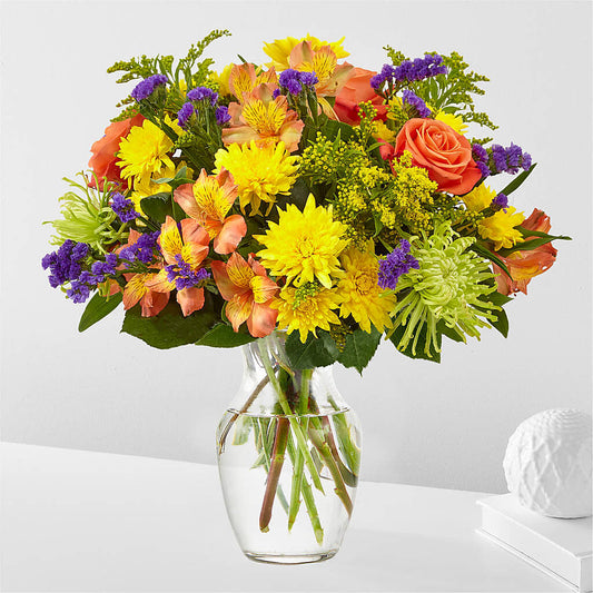 Marmalade Skies Bouquet –  A Flower Matters, Dallas TX