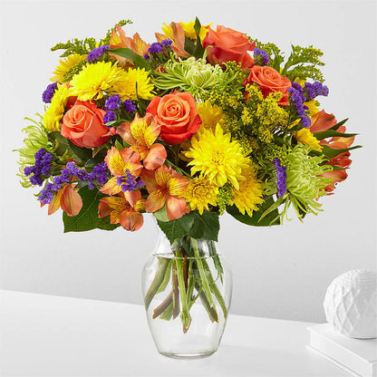 Marmalade Skies Bouquet –  A Flower Matters, Dallas TX
