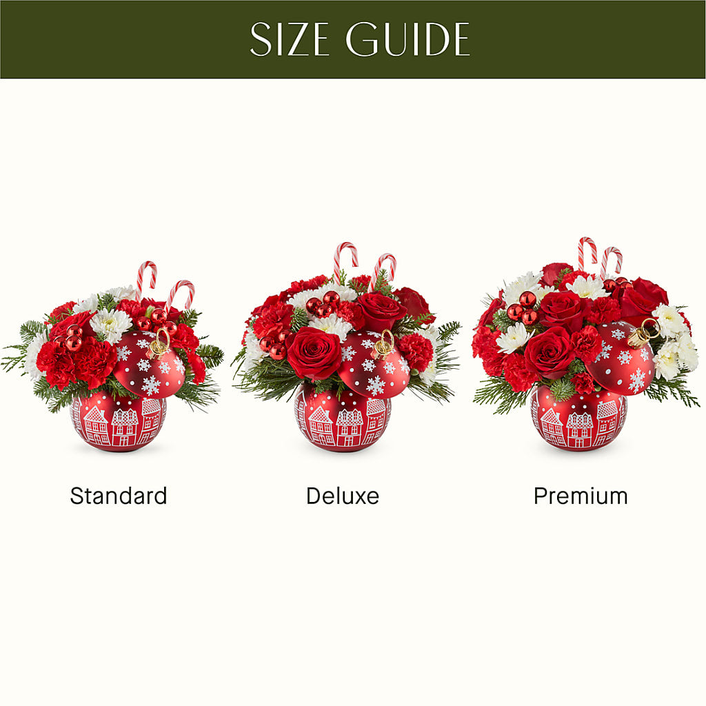 Cheer in the Air Ornament –  A Flower Matters, Dallas TX