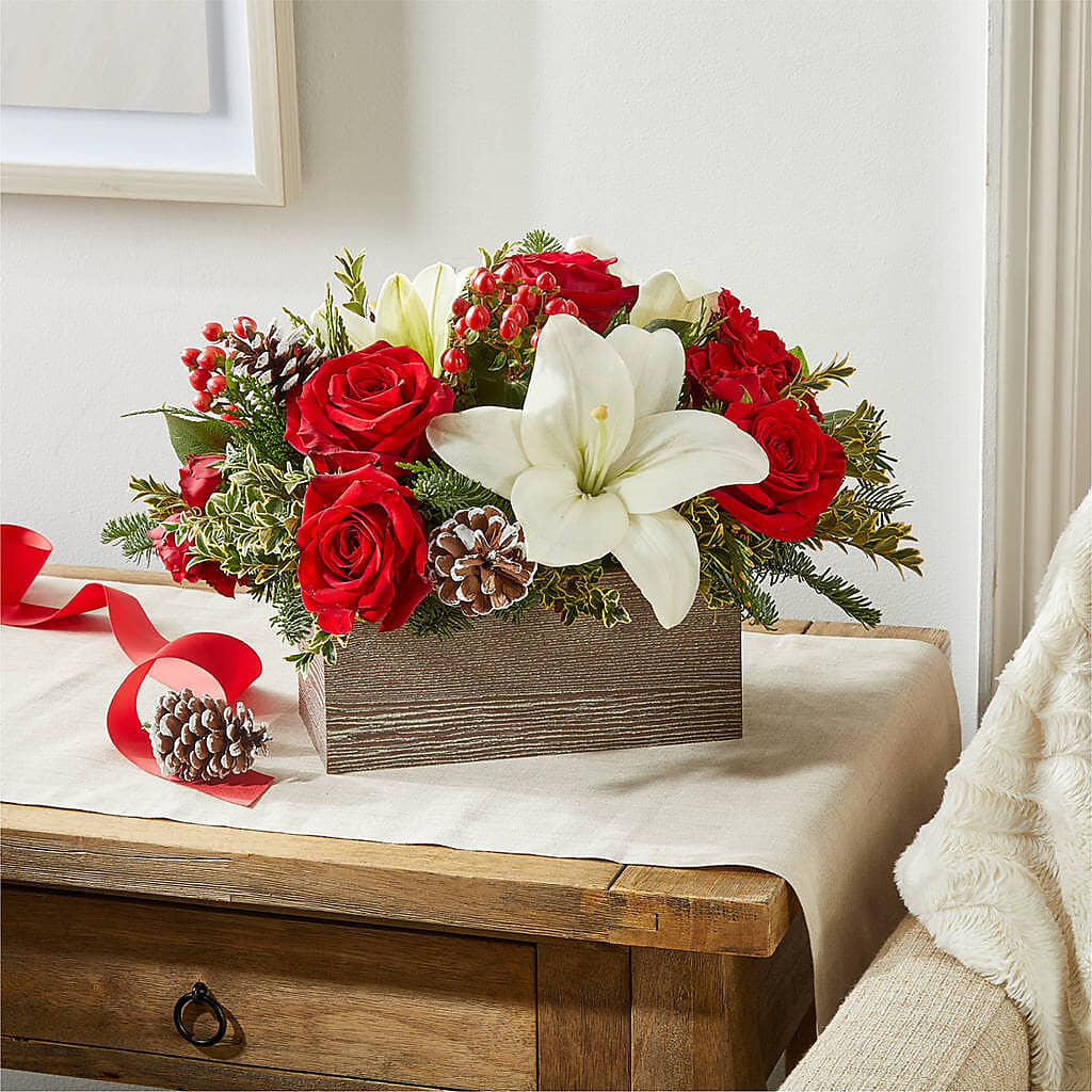Snowy Wonderland Bouquet –  A Flower Matters, Dallas TX