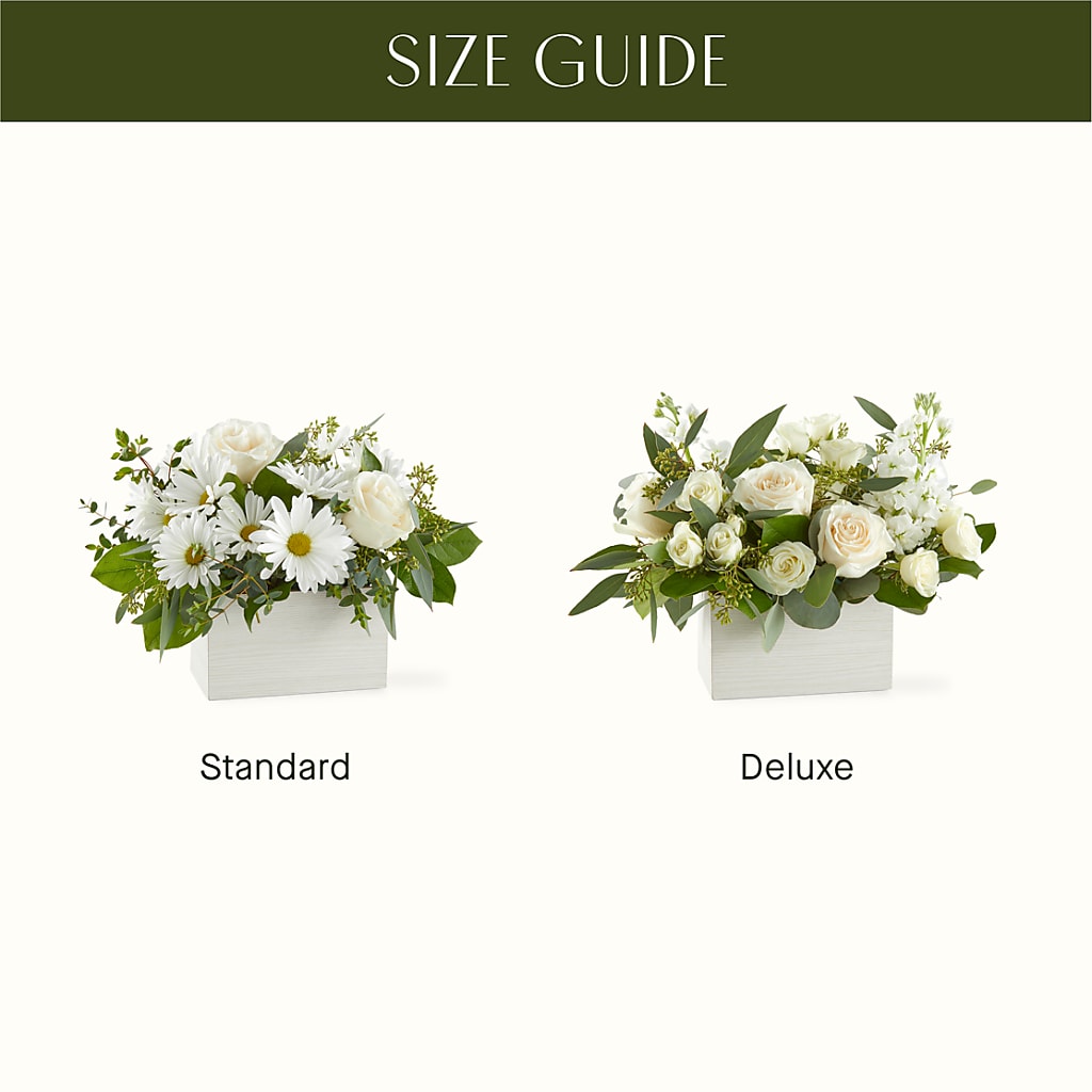 Fresh Linen Box Bouquet –  A Flower Matters, Dallas TX
