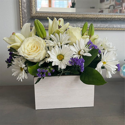 Beyond Blue Box Bouquet –  A Flower Matters, Dallas TX