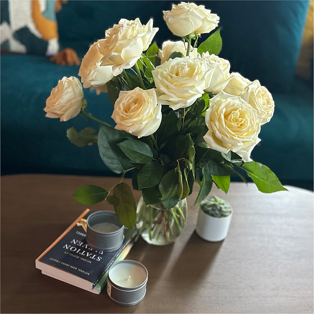 Long Stem Yellow Rose Bouquet –  A Flower Matters, Dallas TX