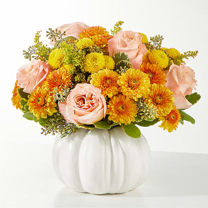 Peachy Pumpkin –  A Flower Matters, Dallas TX