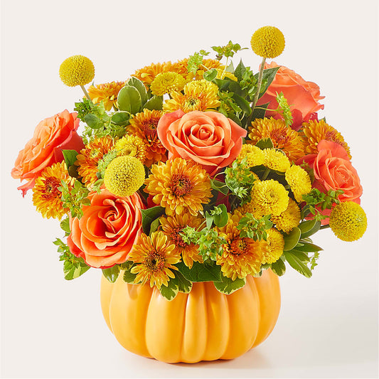 Gourdgeous Pumpkin –  A Flower Matters, Dallas TX
