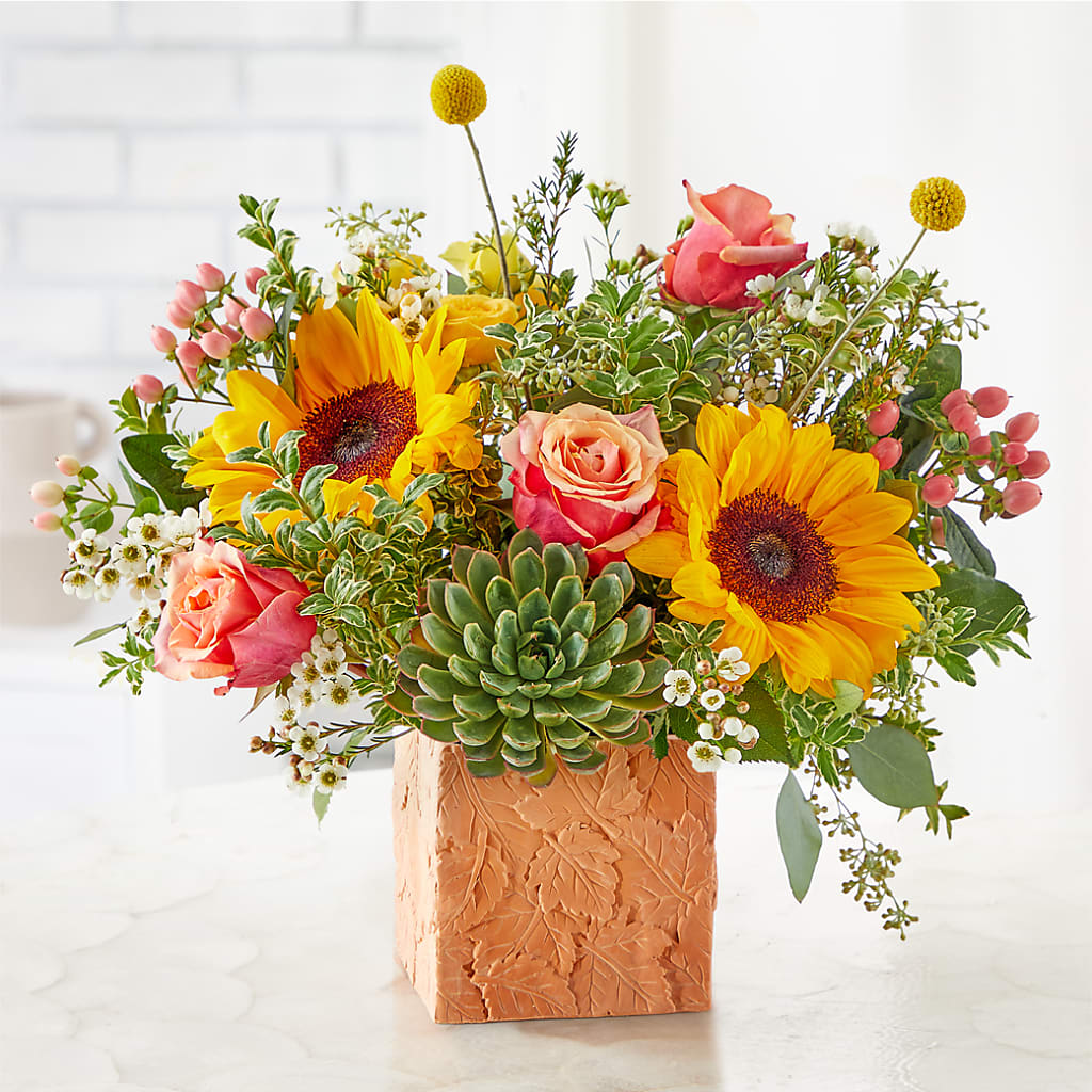 Sunflower Season Bouquet –  A Flower Matters, Dallas TX