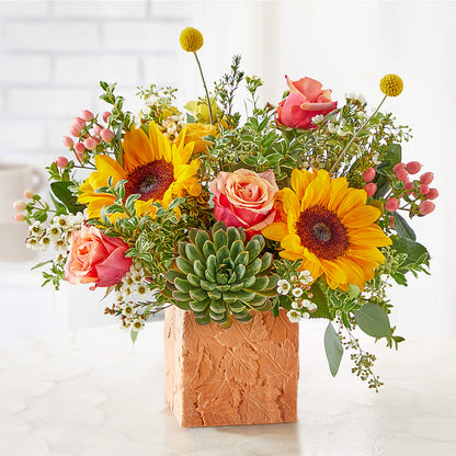 Sunflower Season Bouquet –  A Flower Matters, Dallas TX