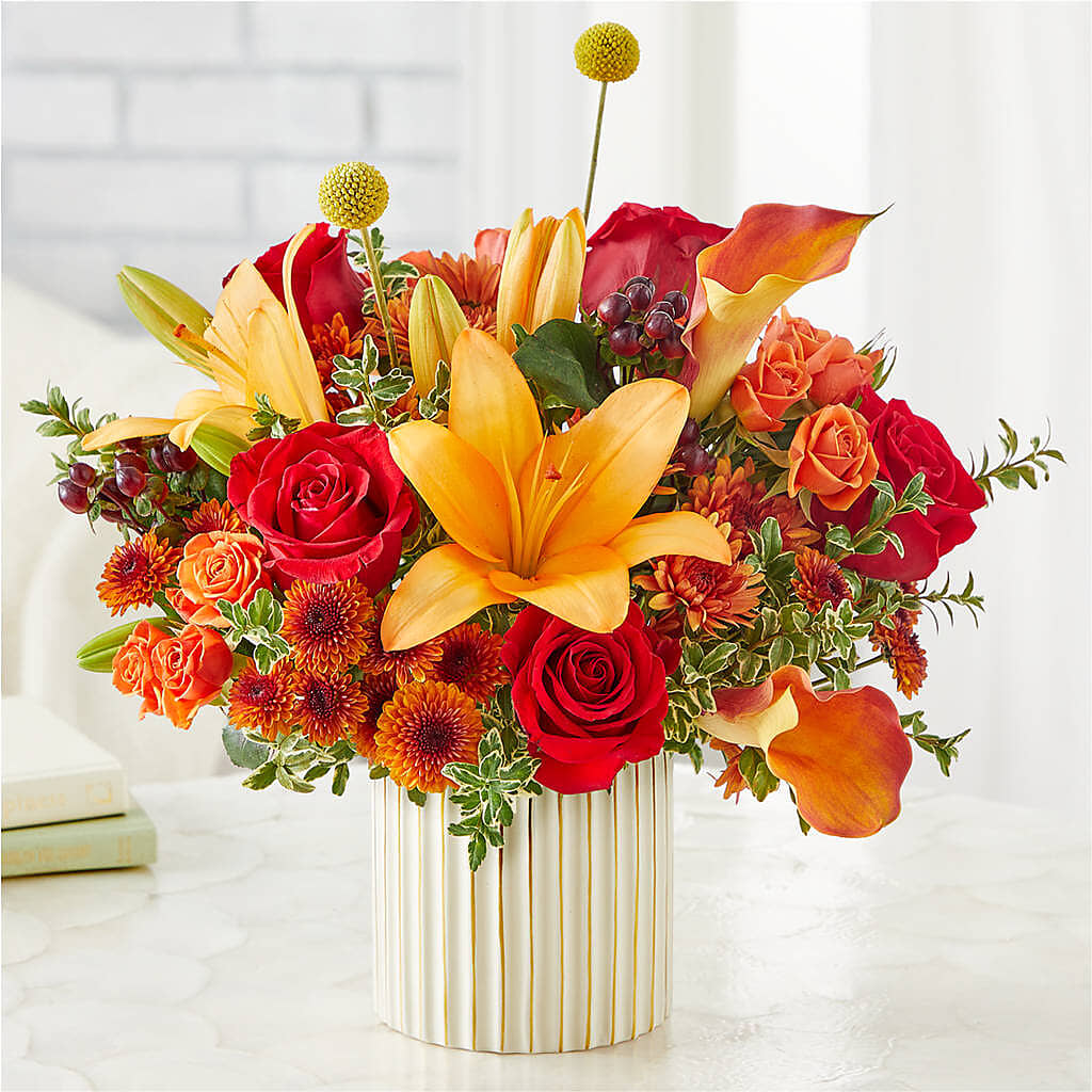 Scarlet Skies Bouquet –  A Flower Matters, Dallas TX
