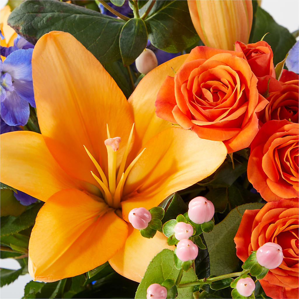 Radiant Citrus Bouquet –  A Flower Matters, Dallas TX