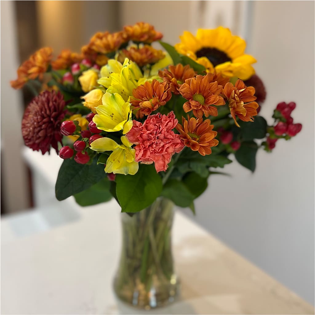 Fall Delight – A Florist Original –  A Flower Matters, Dallas TX