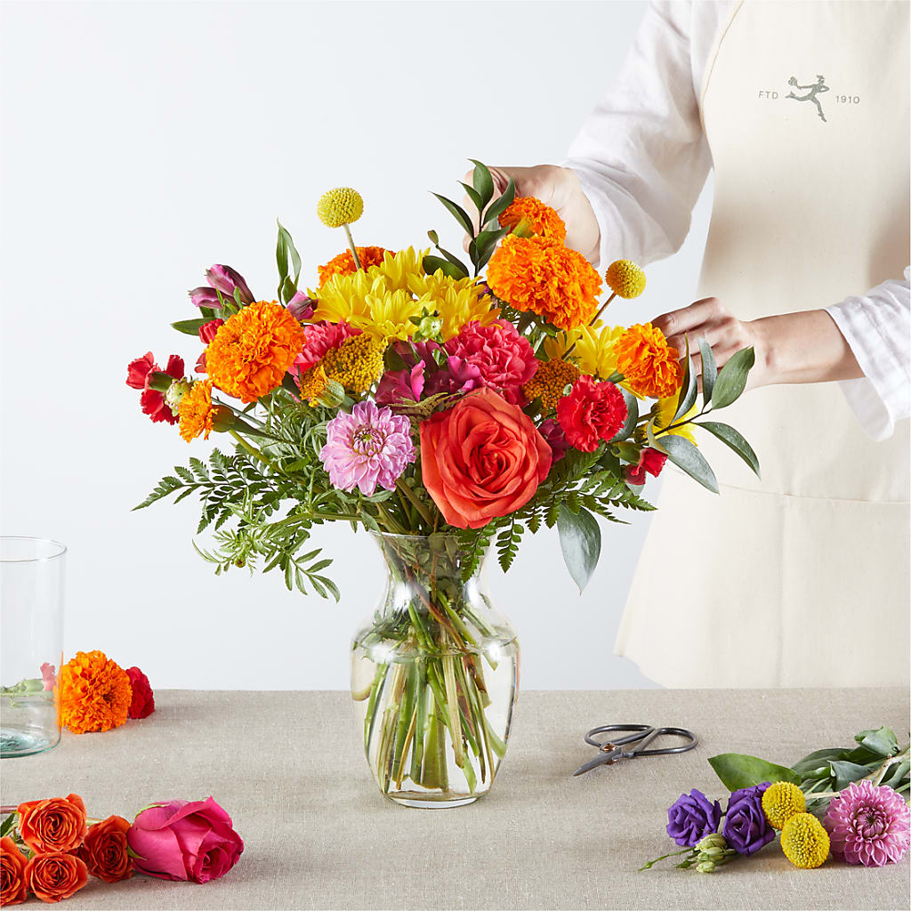 Feast of Color – A Florist Original –  A Flower Matters, Dallas TX