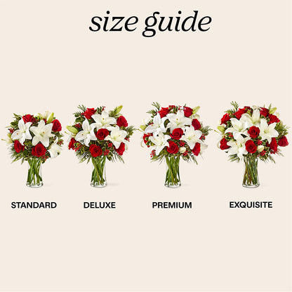 Sparkling Snowflakes Bouquet –  A Flower Matters, Dallas TX