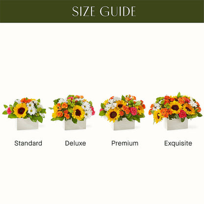 Sun-drenched Blooms Box Bouquet –  A Flower Matters, Dallas TX