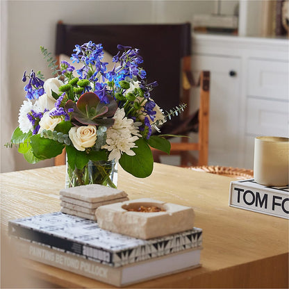 Cerulean Waves Bouquet –  A Flower Matters, Dallas TX