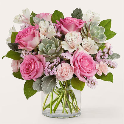 Dusty Rose Bouquet –  A Flower Matters, Dallas TX