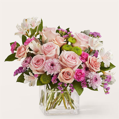 Pink Suede Bouquet –  A Flower Matters, Dallas TX