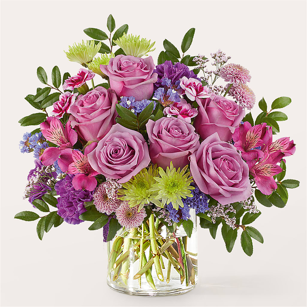 Glass Half Full Bouquet –  A Flower Matters, Dallas TX