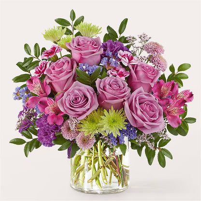 Glass Half Full Bouquet –  A Flower Matters, Dallas TX
