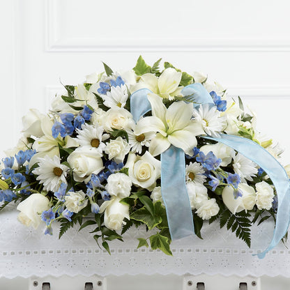 Tender Treasure Casket Spray –  A Flower Matters, Dallas TX
