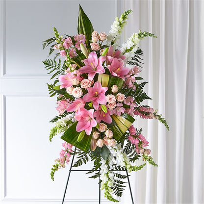 Elegant Embrace Standing Spray –  A Flower Matters, Dallas TX