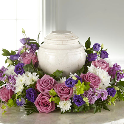 Blooming Sympathy Cremation Adornment –  A Flower Matters, Dallas TX