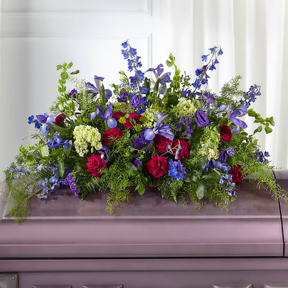 Always Treasured Casket Spray –  A Flower Matters, Dallas TX