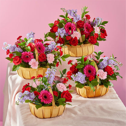 Pink Picnic Basket –  A Flower Matters, Dallas TX